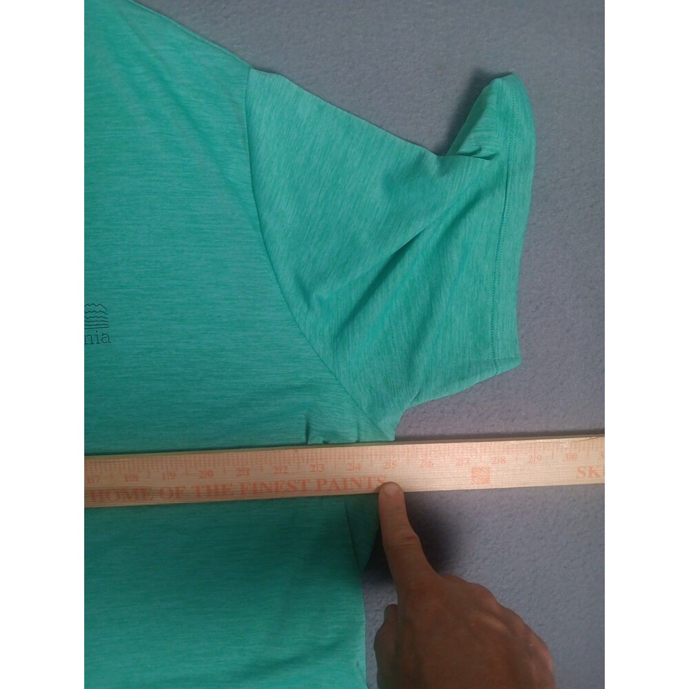 Patagonia Mens - Strataspire Responsibili-Tee T-shirt - Thin Ice GREEN SIZE XXL - Picture 11 of 15